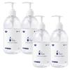 Sauber Hand Sanitizer Gel Hand Sanitizer 70% Ethanol 4 Pcs 500ml