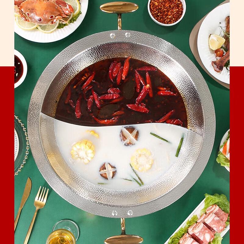 

Yoshida Craftsman 304SS Hammered Hot Pot, 38cm