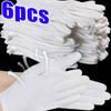 Protection Gloves White Thin Quality Sweat Absorption Driving Working Household Cleaning Tool for Women Men High Stretch Durable