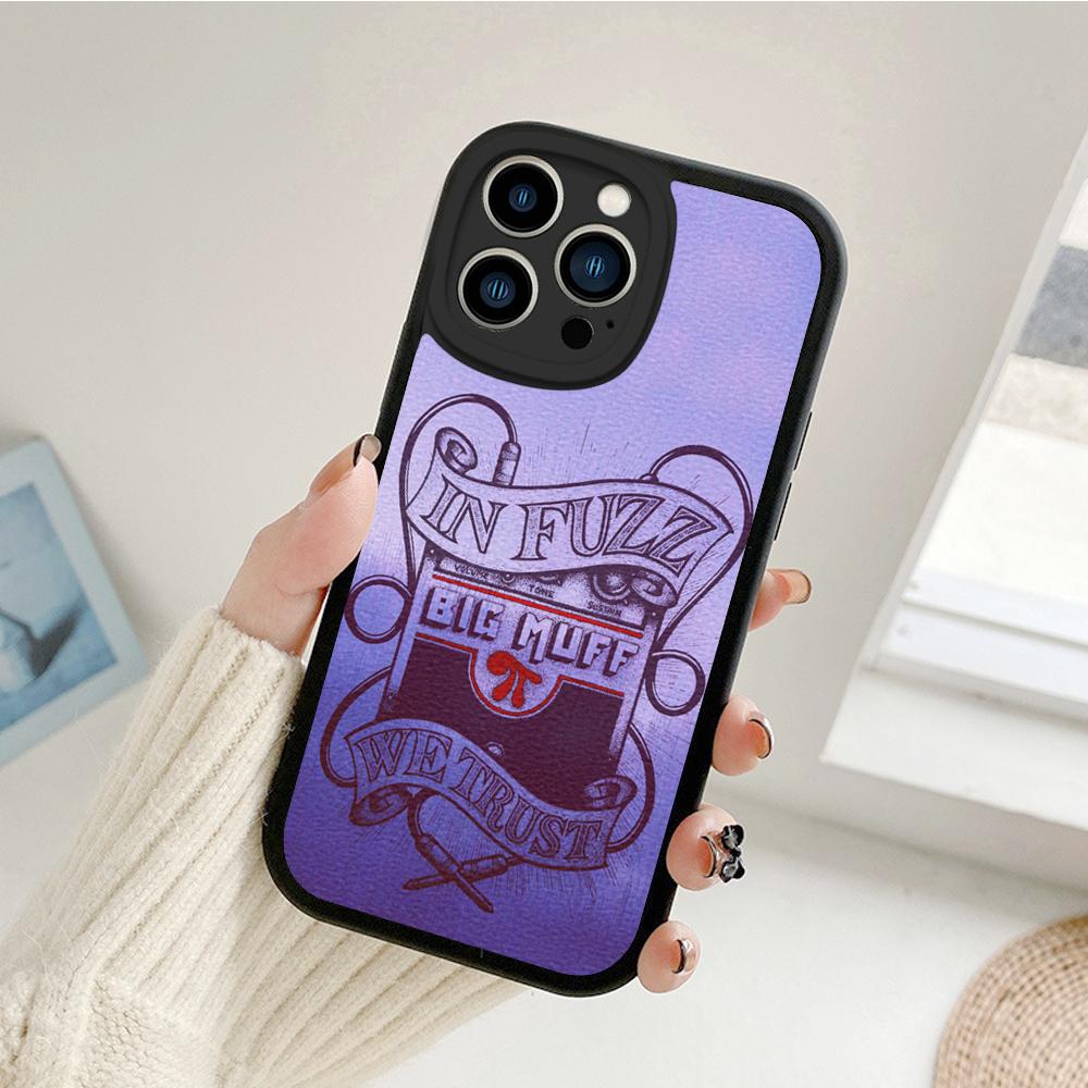 For Iphone Big Muff Phone Case for Iphone 14 13 11 12 Pro MAX 13 12 MiNi 7 8 Plus Iphone 14 XS XR Guitar Pedal Lambskin Covers