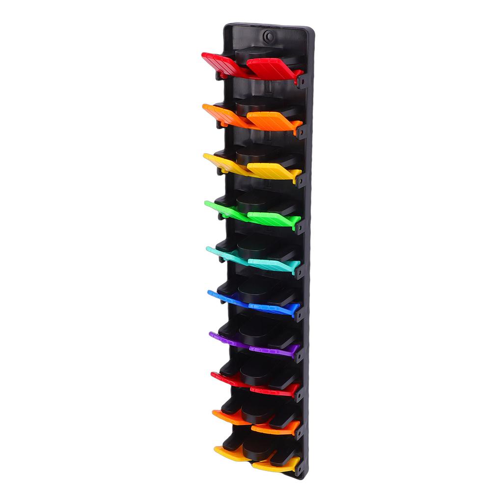 Hat Organizer Spring Clips Space Saving Plastic Wall Mount Closet Hat Rack Holder for Bedroom