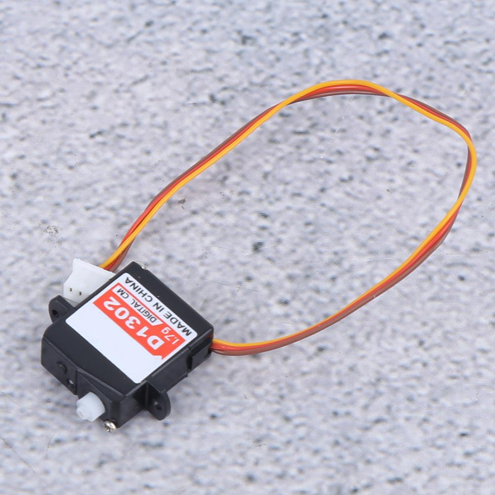 D1302 Micro Mini Digital Servo Spare Parts Accessory for Fixed Wing Aircraft ModelJS1.25 Plug