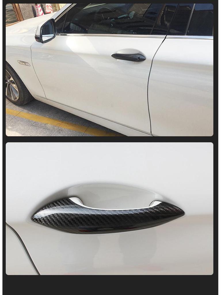 Carbon Fiber Door Handle Decorative Accessories for BMW 5, 6, 7 Series (F10, F01)