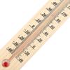 Wooden Thermometer Wall Thermometer Natural Wood Construction