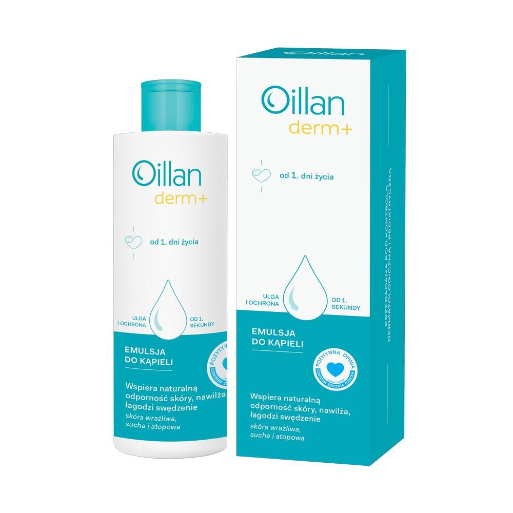 Oillan Vyživující koupelová emulze pro hydratovanou pokožku - Dermatologicky schválená, 200 ml