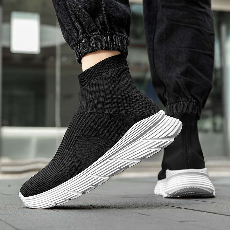 Small Size Stockings White Summer Shoes Casual Autumn Women's Boots Womens White Sneakers Sport Celebrity Boty Losfers