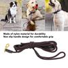 5m Dog Leash Pet Nylon Heavy Duty Dog Leash Extended Length Strong Pulling Force Non-Slip Handle for Outdoor Training Walking