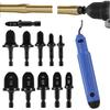 Deburring Tool With 11 Copper Tube Expander Swaging Tool Manual Pipe Swage Too Drill Bit for Resin Aluminum  Plastic Pipe