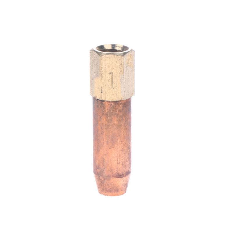 Yh01-2 Gas Brazing Torch Nozzle Welding Accessory Pure Copper Torch Tip 1# 2# 3# 4# 5# Propane Acetylene Oxygen Welding