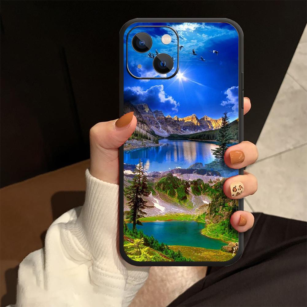 

Чехол для телефона с красивым пейзажем для iPhone Samsung Galaxy Redmi Xiaomi Oppo OnePlus Note SA 7 8 9 10 11 12 13 14 20 21 22 23 53 54 Pro Plus Ultra Xiaomi Redmi Note 11