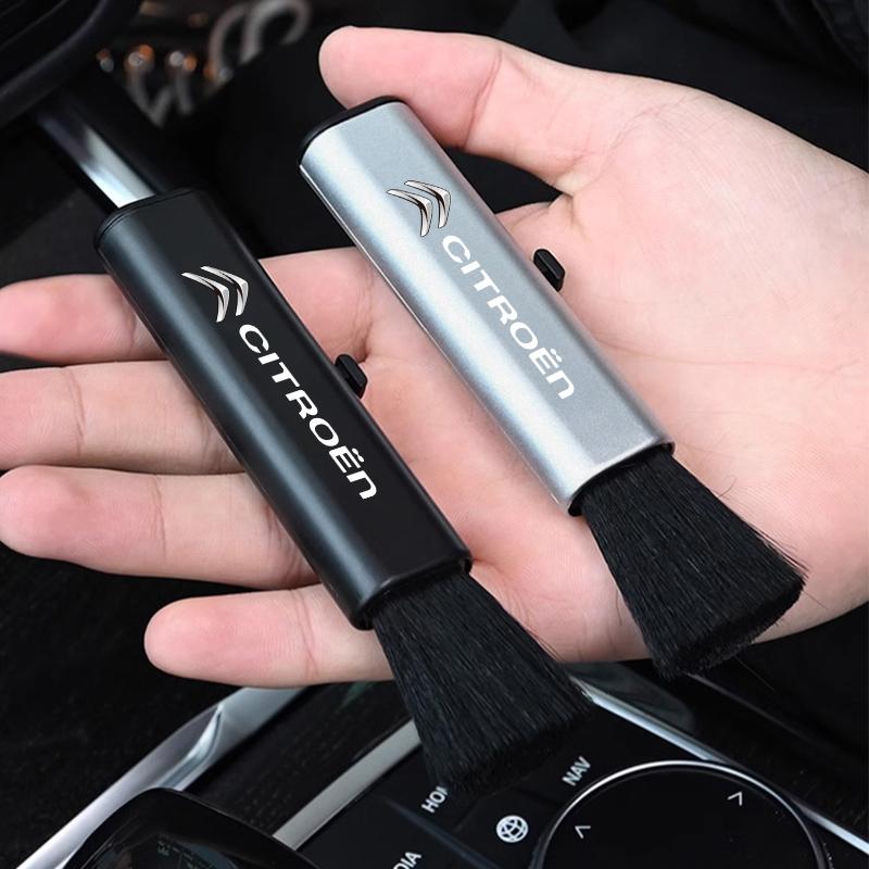 ABCN1 Car Retractable Air Outlet Cleaning Brush Dust Small Soft Brush For Citroen DS3 DS4 DS5 RD3 Grand Cactus Saxo C6 C4 C3 C2 C1 VTS