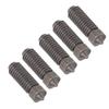 5Pcs Hardened Steel Nozzle 0.4mm for Kobra 3 3D Printer Replacement Parts Accessories