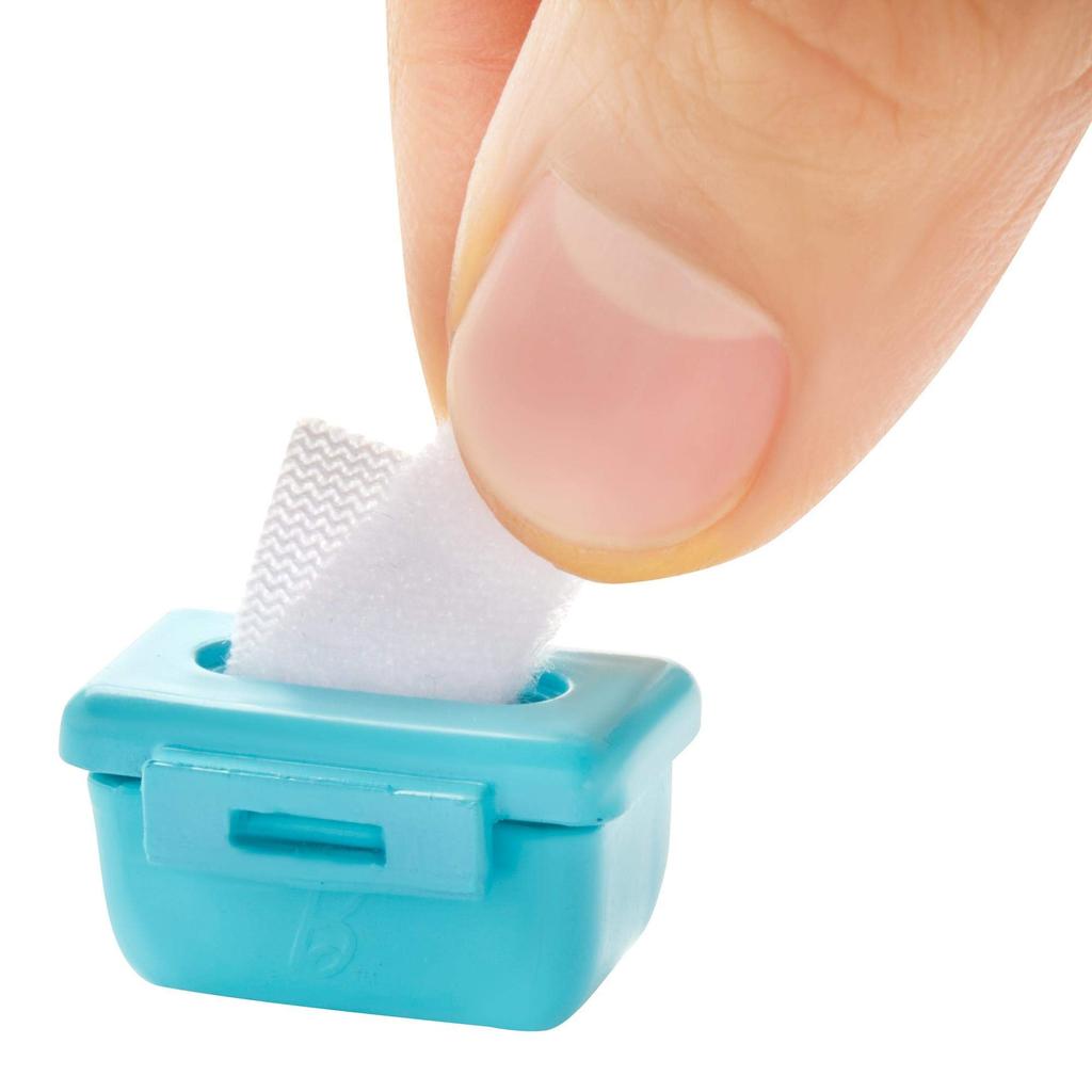 Barbie Baby Care Play Set Includes a Doll and Ages (4.45x16.51x16.21cm) - Dress-Up Accessories, 3+ (GHV86)