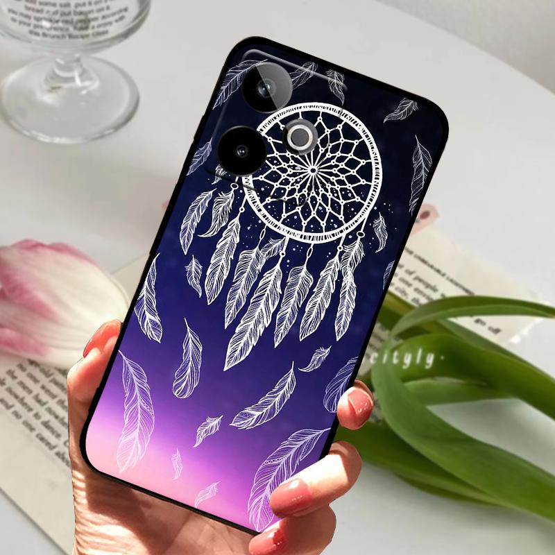 For Realme GT 7 7T Case Fashion Painting Soft Silicone Shell Protection Back Cover For Realme GT7 T Shockproof Funda Coque