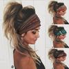 Kopfschmuck Haarschmuck Europäische und Amerikanische Frauen Neues Gestricktes Stirnband Milchseide Druck Sport Haarbügel Band