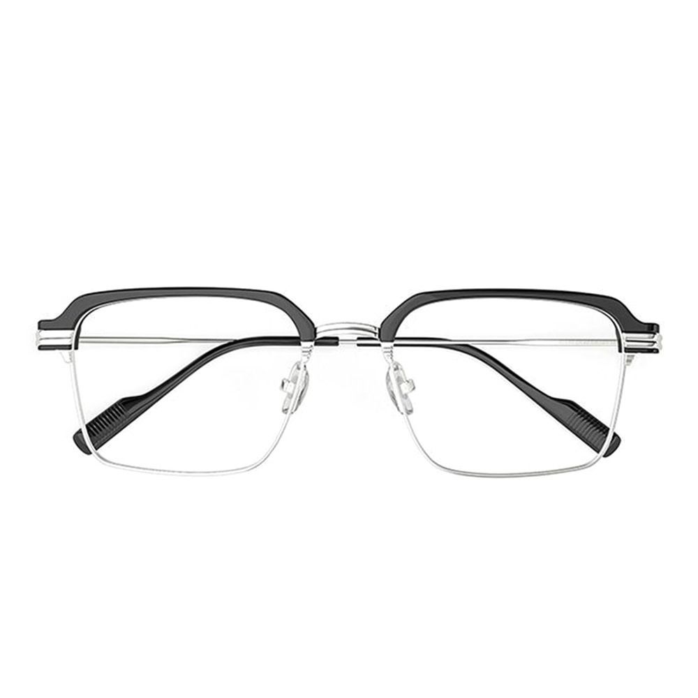 Men Women Portable Eye Protection Computer Goggles Anti-Blue Light Glasses Oversized Eyeglasses Ultra Light Frame