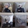 Nier Automata Ver1.1 Cushion Cover Premium Comfort Reversible Pillow Cove -Two In One Design for Any Room & Car Interior