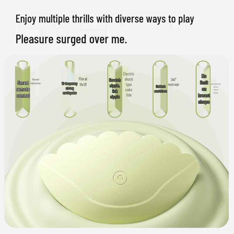 Miji Smart Wearable Vibration Breast Massager - Invisible, Portable, Intimate Adult Toy