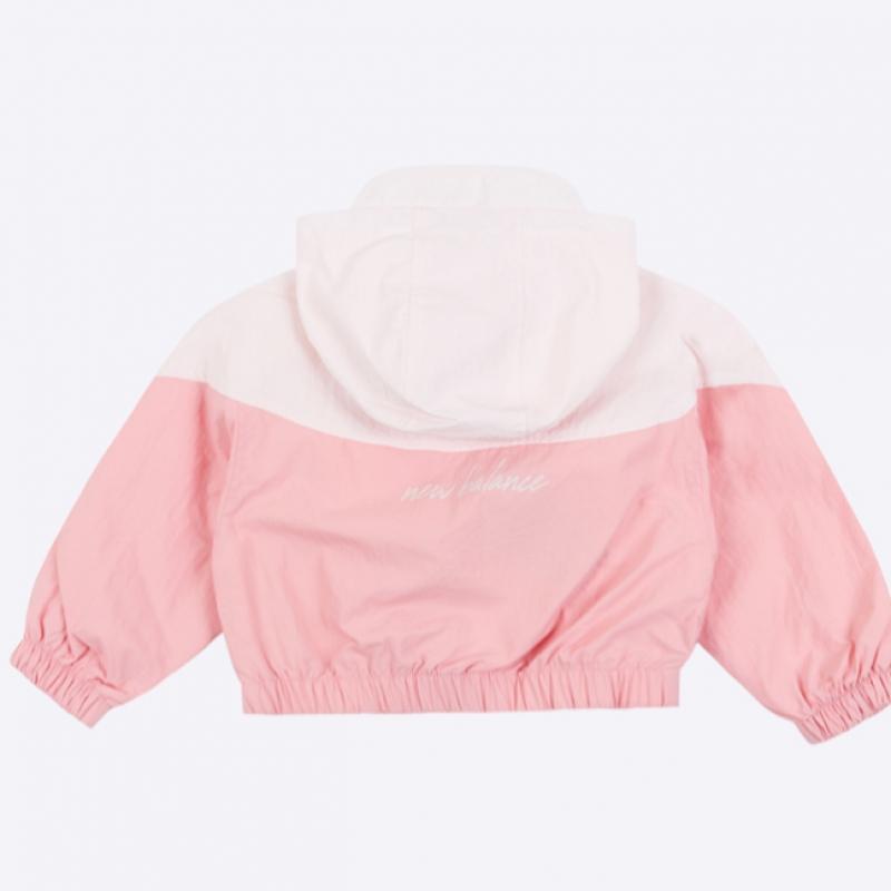 New Balance Kids Tree Girls Windbreaker Skirt Set Pink