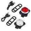 Bike 650ma Light Set Super Bright Usb Rechargeable Bicycle Light Waterproof Ipx4