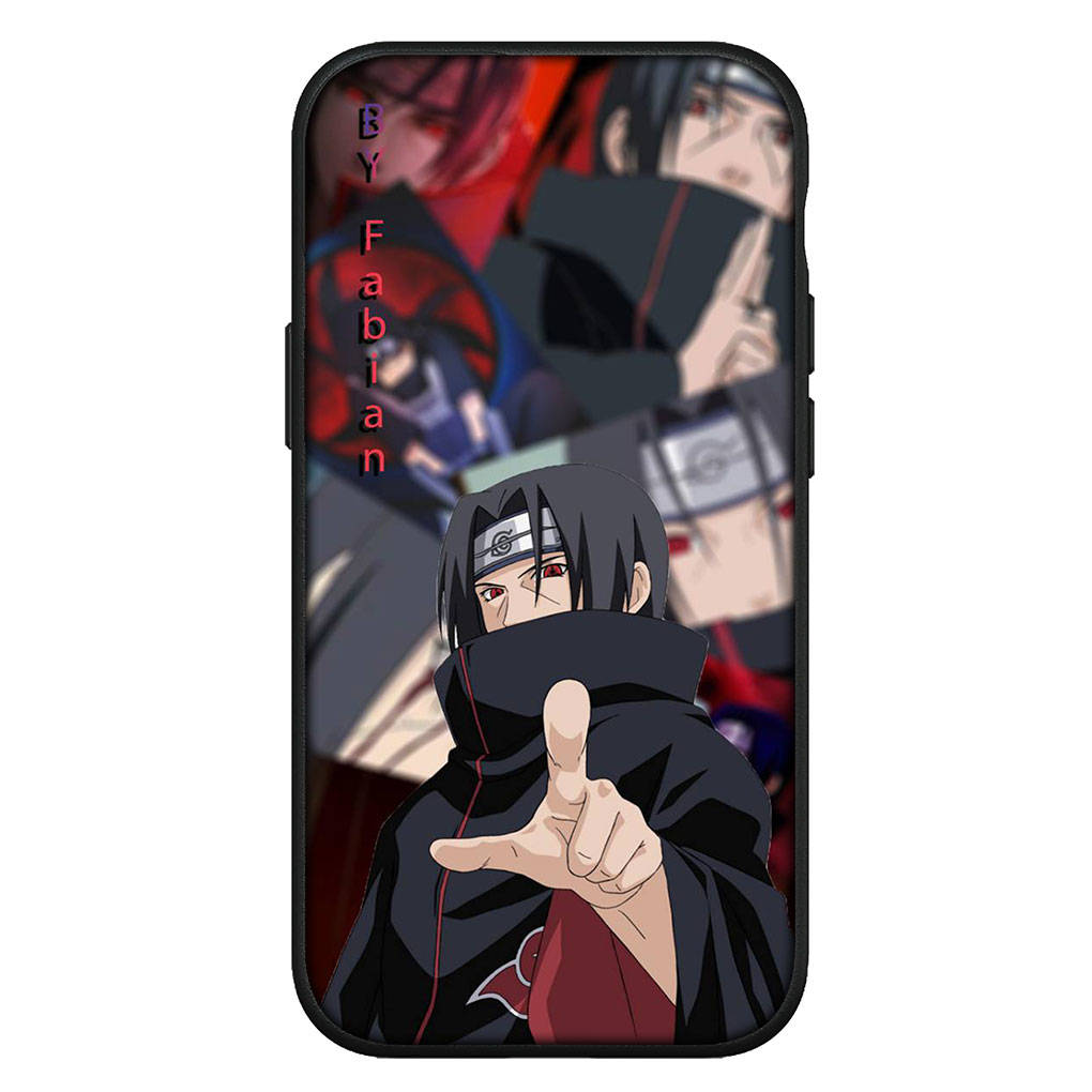 Cover for iPhone 16 15 Xiaomi Redmi Note 14 13 12 11 Pro Max 16e Samsung Galaxy S25 S24 S23 Moto OPPO Huawei Itachi Uchiha Akatsuki Naruto Phone Case