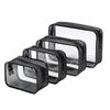 Large Capacity Transparent Waterproof PVC Cosmetic and Toiletry Travel Bag with Portable Zipper