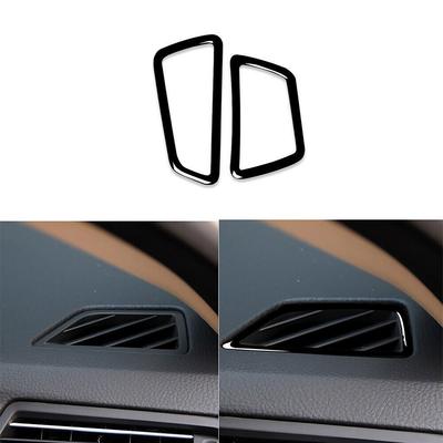 For BMW 5 Series GT F07 2010-16 Piano Black Dashboard Side Air Vent Outlet Cover