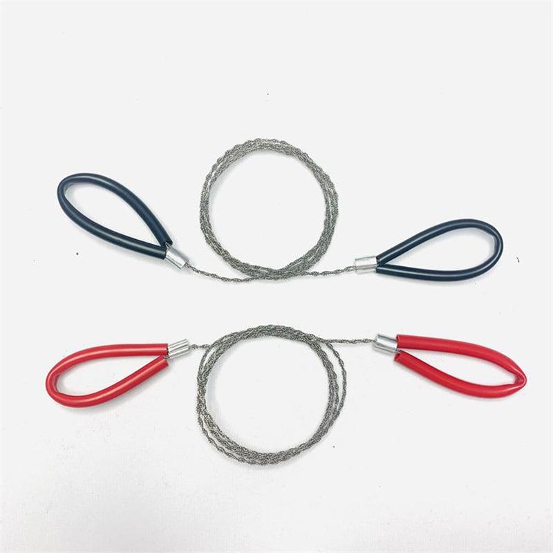 Hand Operated Wire Saw Chain Saw Rope Saw Wire Saw Rescue Saw Wilderness Survival Cable Saw Equipment Outdoor Survival Supplies