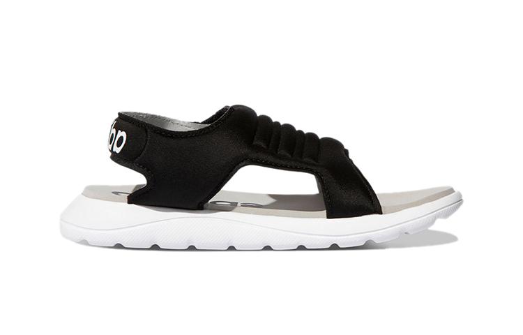 Adidas Comfort Sandal Breathable Children's Sandals Black White Children Aged 3 7 Years Old FY8856