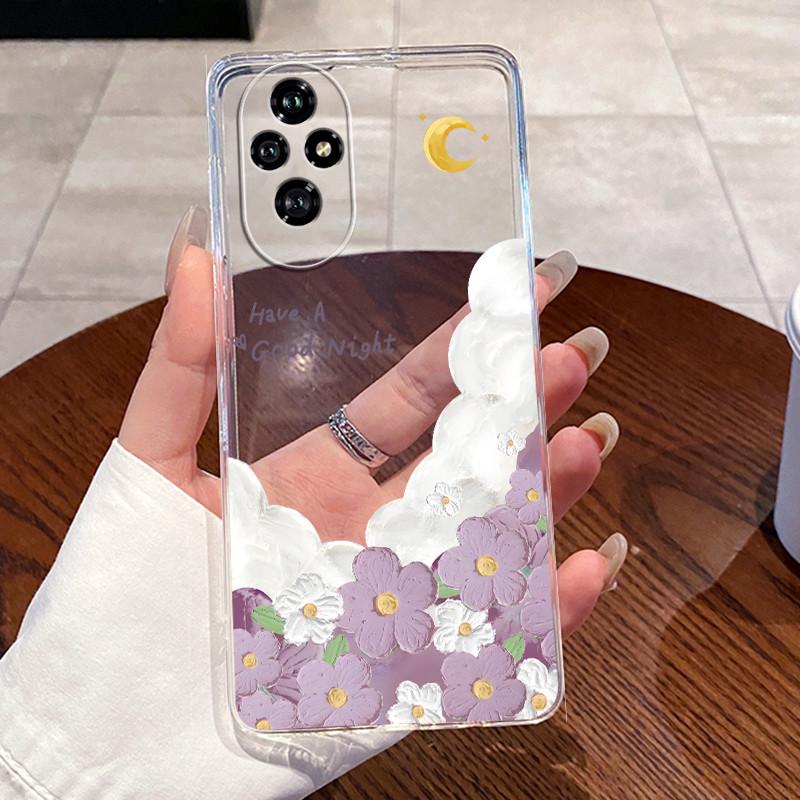 Casing for Honor 200 Pro 5G Honor200 Honor200Pro 200Pro Case Aesthetic Fashion Cute Cat Phone Case Transparent Soft Back Cover