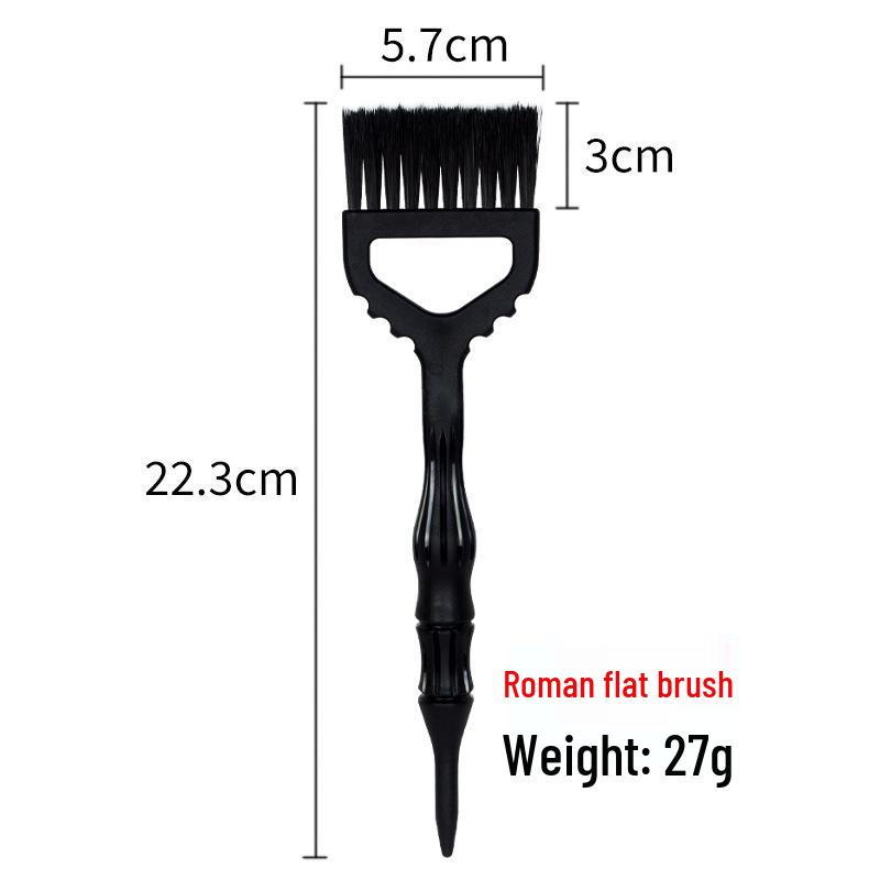 Non-Slip Hair Dyeing and Styling Comb for Highlights and Sideburns