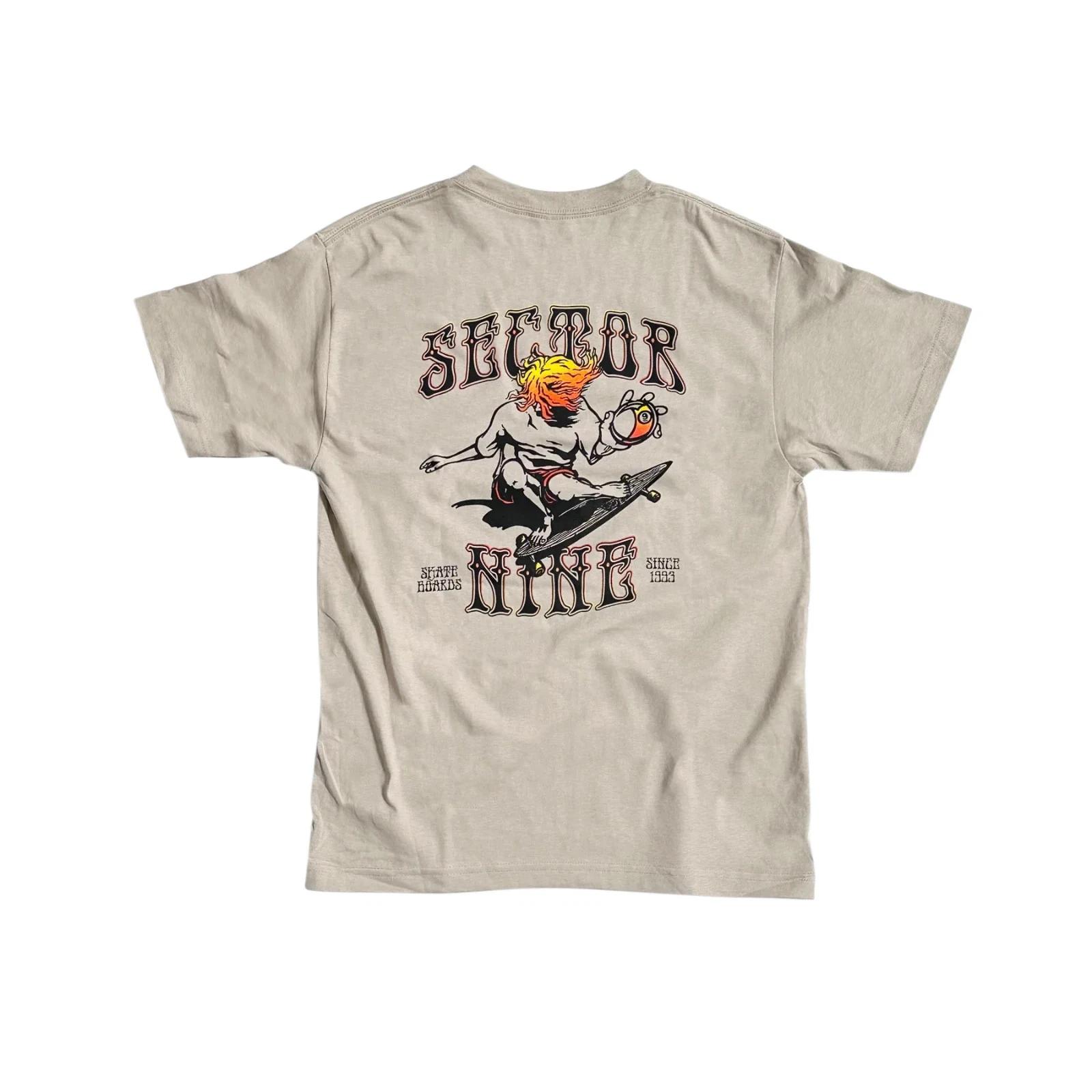 

Sector 9 Men s Niner S/S Mens Skate 100% Cotton T-shirt Mens Tees Top Size XL 3XL