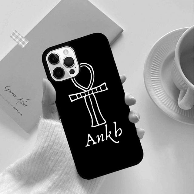 Anubis Ankh Pharaoh Phone Case Back Cover for iPhone 17 Air 16 15 14 13 11 12 Pro Max Plus Shell Coque
