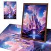 DIY Diamond Painting Wonderland Castle Cross Stitch Kit Mosaic Art Diamond Painting Full Circle Diamond Home Decoration