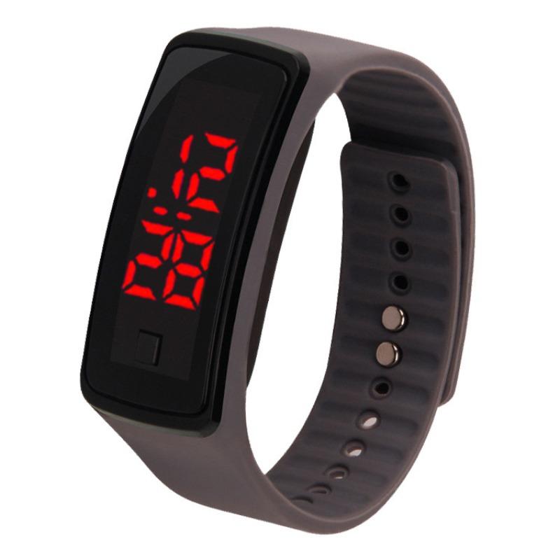 Fashion Sports Second-generation Led Watch for Boys and Girls, Children's Sunglasses, Electronic Bracelet, Silicone Gift, Electronic Watch