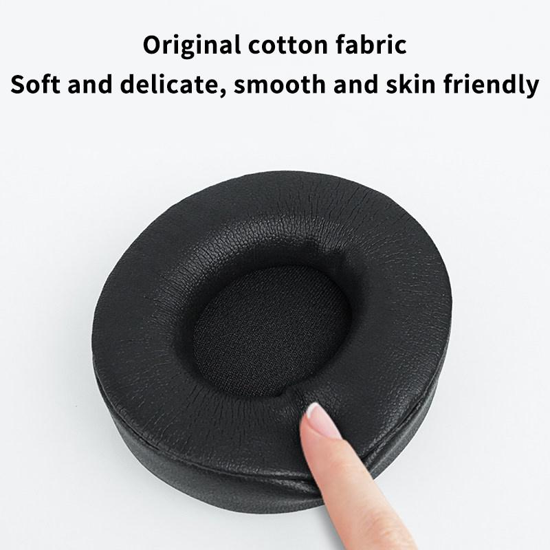2Pcs Replacement Ear Pads Cushions For Solo Pro Headset Ear Covers Earmuffs For Solo Pro Foam Ear Cushions Cups
