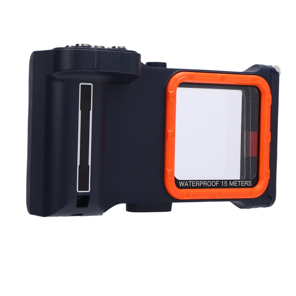 Diving Case for Smartphone 15M Depth, 1 Hour Diving Time, BT Control, Detachable Remote, HD PET Film Ideal for