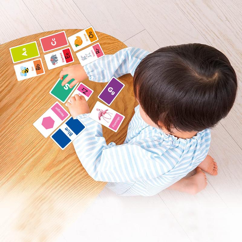 Abc Alfabet Flashcards Montessori Vroegschoolse Educatie Speelgoed Baby Vormen Dieren Leerkaarten Spelletjes Puzzels Voor Kinderen Cadeaus