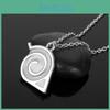 Naruto Luminous Necklace With Alloy Pendant Jewelry For Fans And Gift Giving