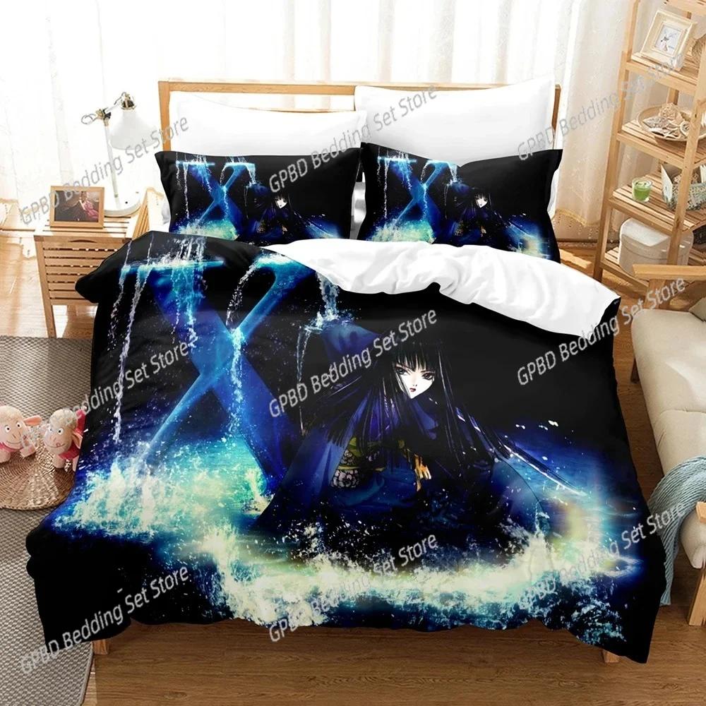 3D Print X19 Anime Beding Set For Bedrom Soft Modern Bedspreads Comefortable Children Kids Soft Duvet Cover Comfortable Quilt Cover And Pilowcase