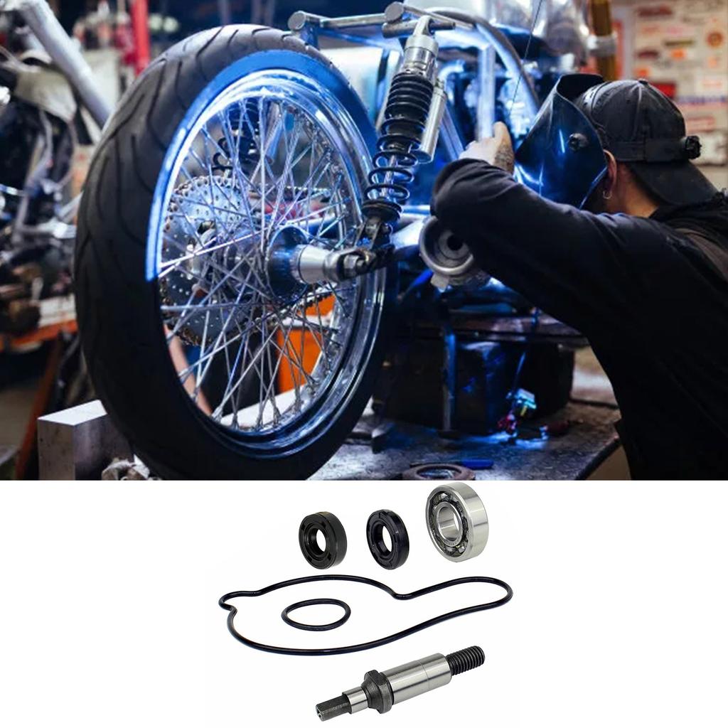 Vhodné pro YZ450F YZ-450 motocykly Vodní čerpadlo Těsnění hřídele oběžného kola Sada na opravu těsnění ložiska s olejovými těsněními Součásti ATV