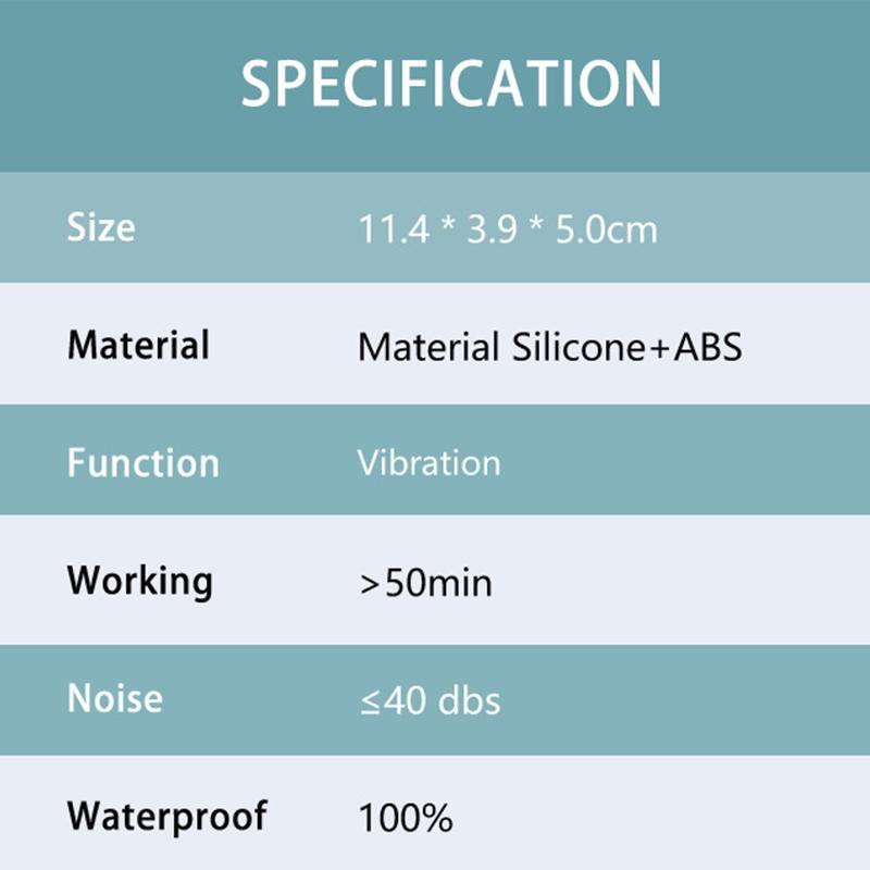 Vibrating Cock Ring for Men Clitoris Stimulation Ejaculation Delay Penis Ring Adult Supplies Sex Toy for Couples