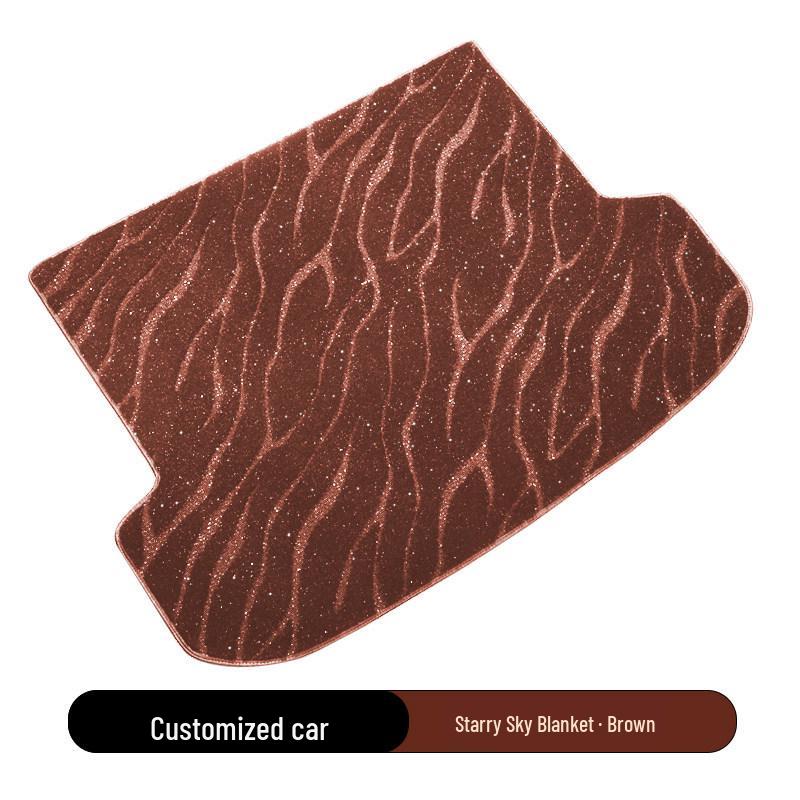 Tesla Model Y Rear Trunk Mat - Starry Sky Design