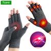 Tcare Anti Arthritis Compression Gloves for Hand Pain Relief Rheumatoid Wrist Support Sport Safety Comfortable Therapy