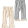 Girls' Pants Spring Collection 2026 New Style Baby Leggings, Children's Casual Trousers, Kids' Flared Pants for Spring And Autum
