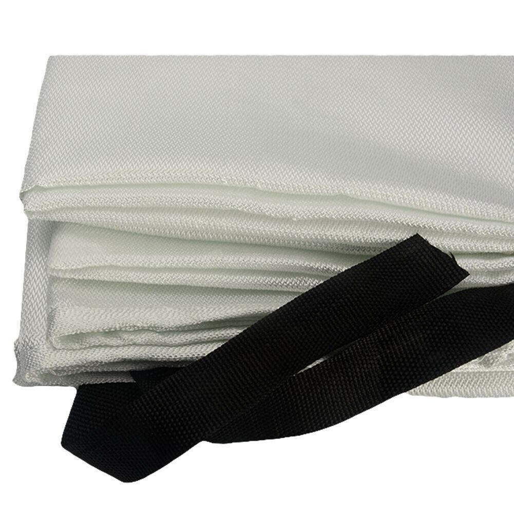 Welding Blanket Fire Flame Retardent Fireproof Blanket Fiberglass Slag Shield 1.2x1.8M Heat Insulation Cloth Welding Equipment