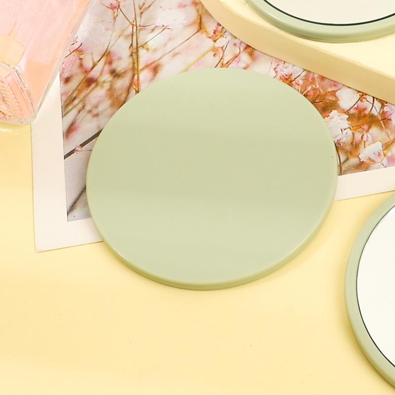 Circular Small Mirror Makeup Mirror Convenient To Carry Mini Pocketable Women's Portable Mirror Small Mirror Multifunctional Mir