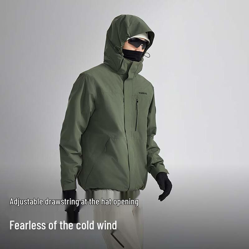 Pathfinder Men's 3-in-1 Fleece Lined Waterproof Jacket