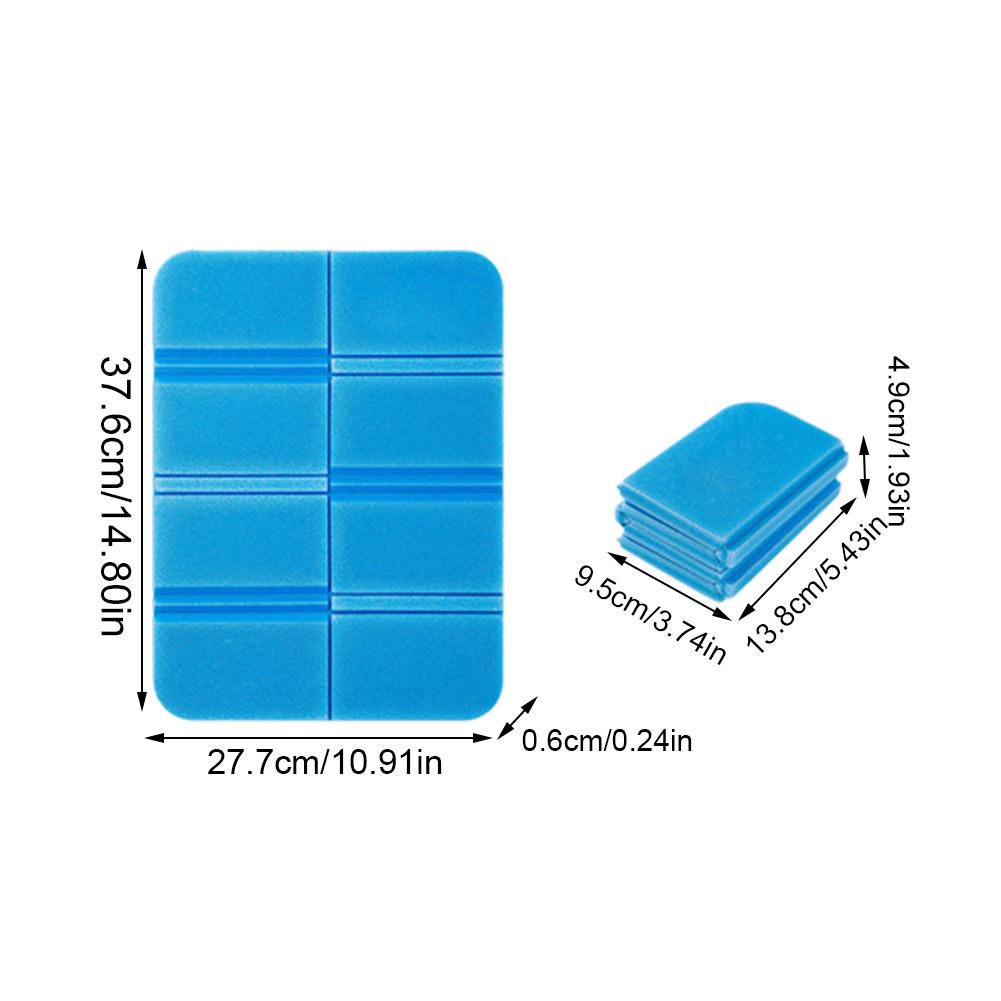 Folding Anti-Moisture Mat Outdoor Portable Insulation Anti-Moisture Hiking Seat Mat XPE Foam Moisture-Proof Butt Mat