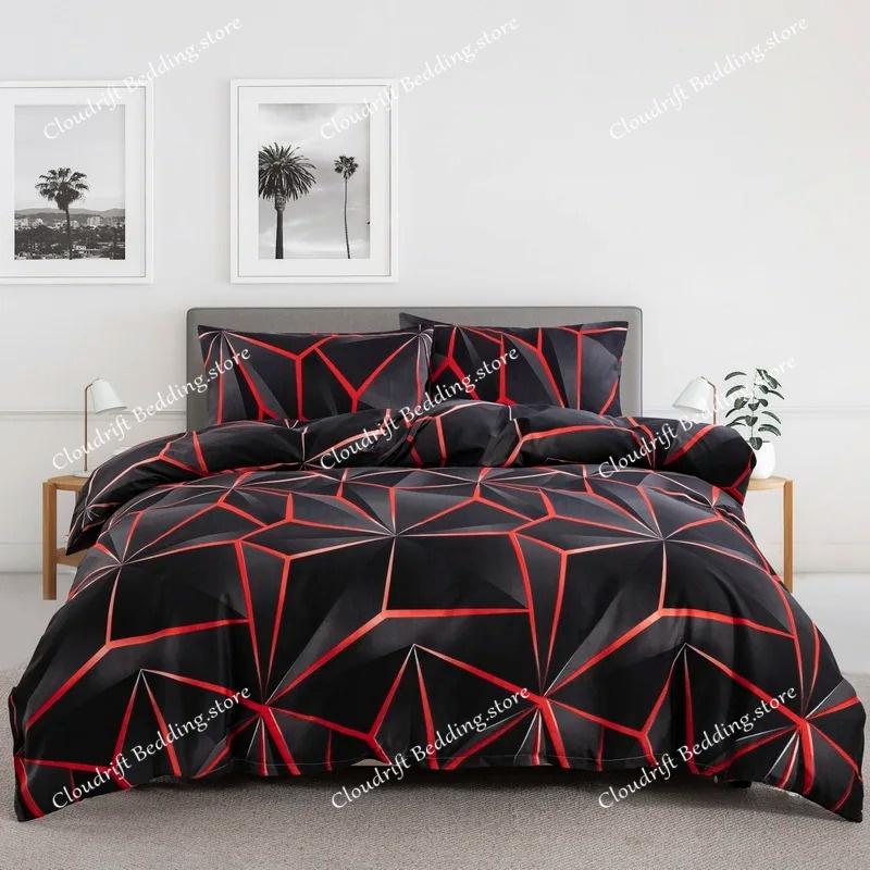 3D Eagle Duvet Cover, Dirt Bike Bedding Set For Kids Teens Adult Room Decor, Motocross Animals Black Printed Comforter Covers